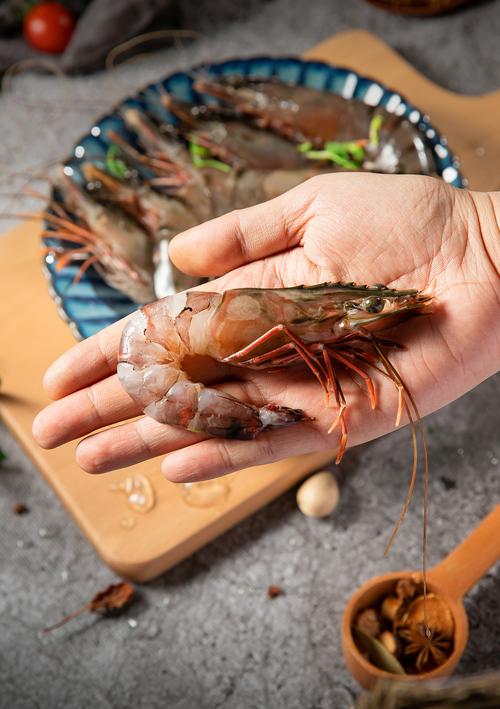 首农集团黑虎虾广告拍摄海产品拍摄